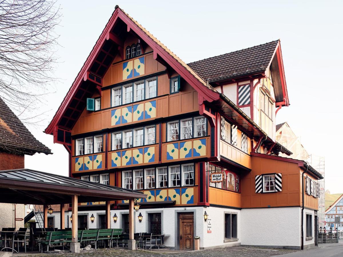 Gasthaus Hof Appenzell Exterior foto